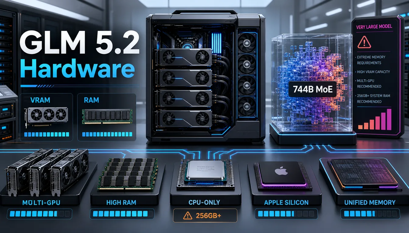 GLM 5.2 Hardware Requirements: RAM, VRAM, and GPU Guide